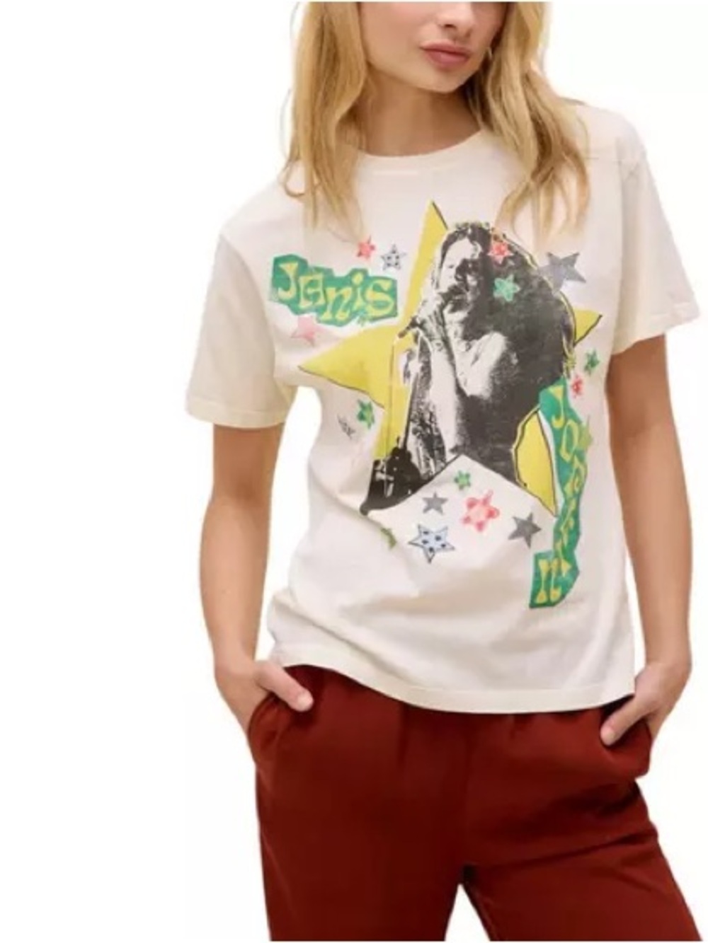 BRAND NEW Daydreamer Janis Joplin Scarpbook Shirt - Picture 3 of 4